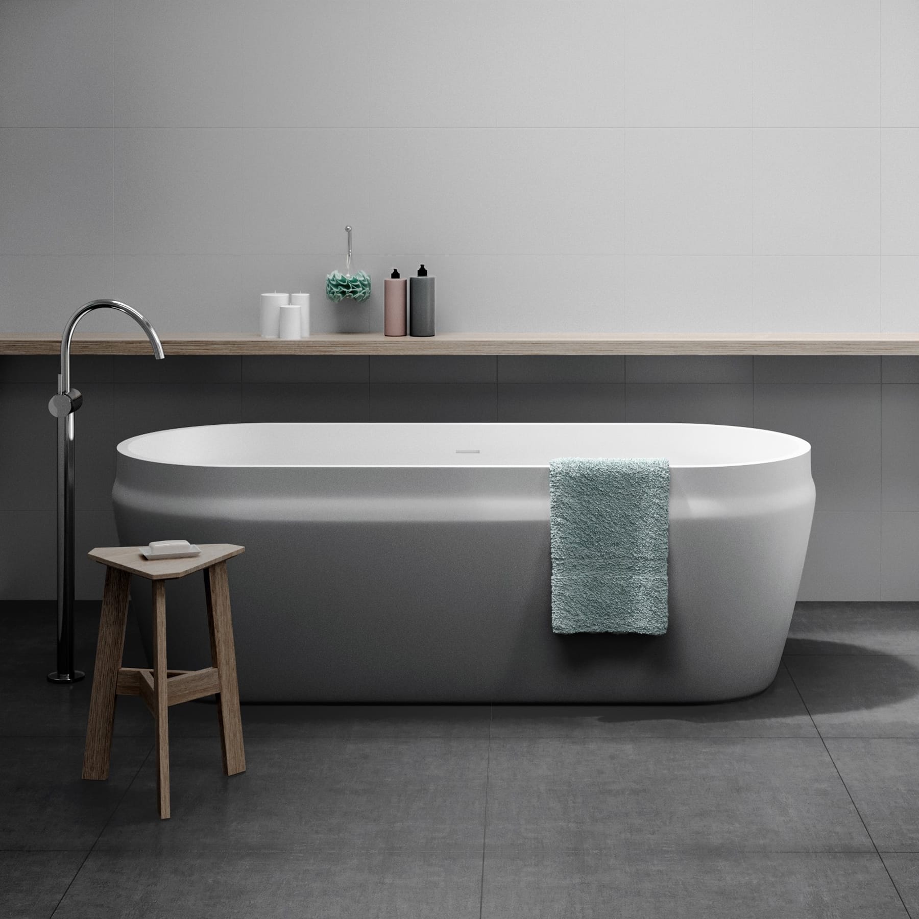 Latis Oval Bath