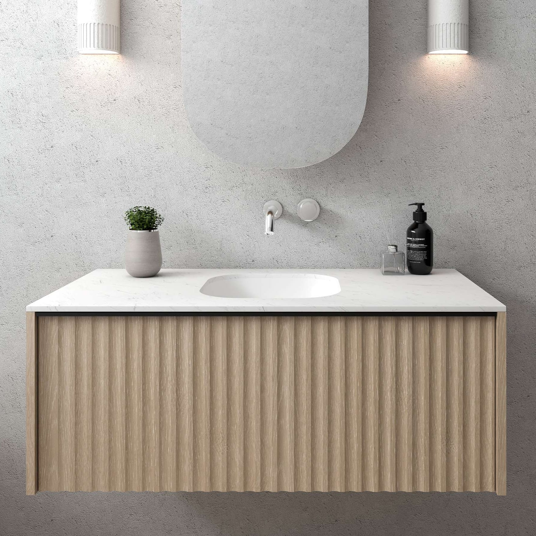 Sub Undermount Smooth Square Basin