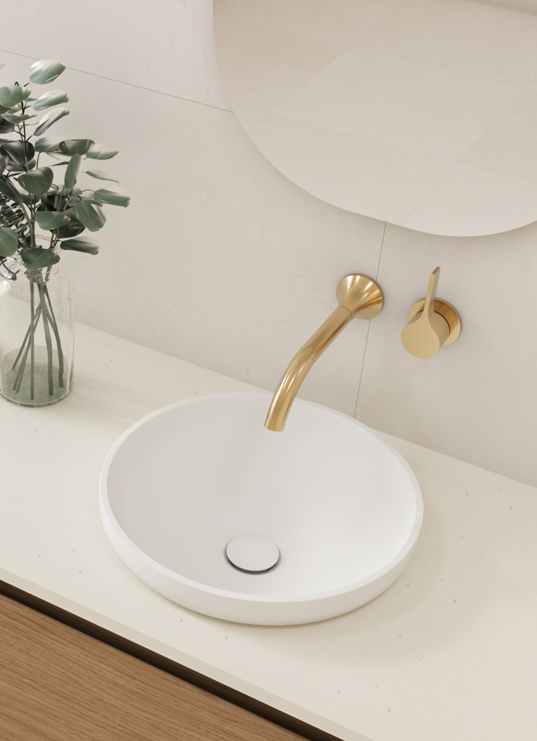 Venice 380 Semi Inset Basin