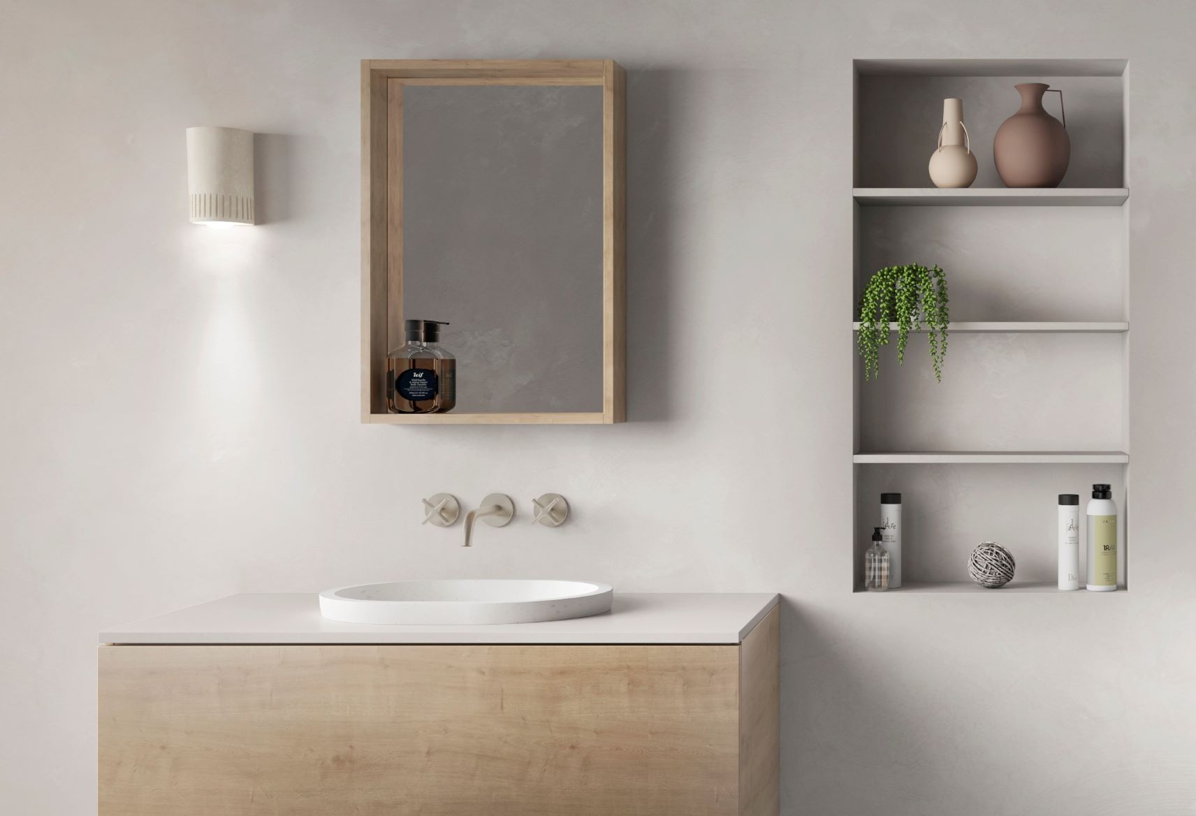 plant, sink, sink faucet, basin, blackboard